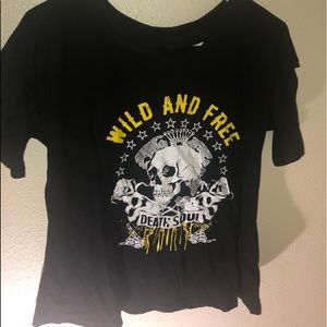 Wild & Free Cut Up Big Tee